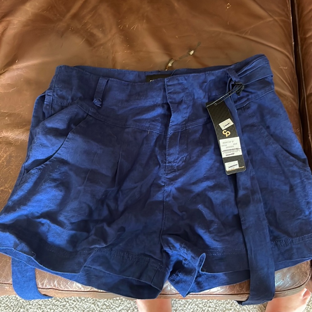 Celebrity pink linens tie pants